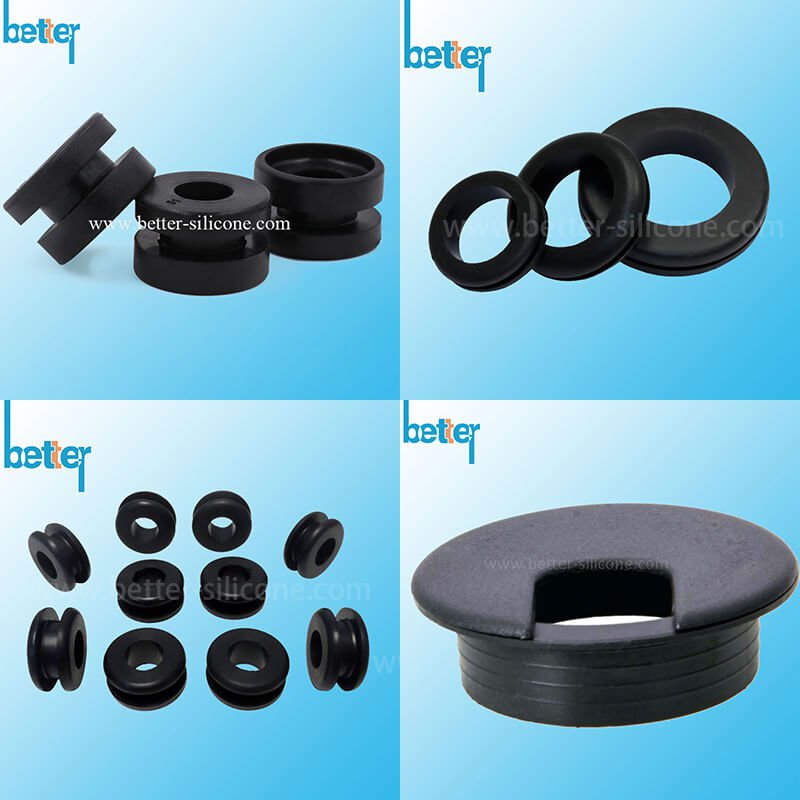 Rubber Sleeve Grommet | Custom Silicone Grommet | Rubber Grommet Sleeve ...