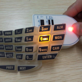 Customize Rubber Silicone Laser Cutter Keypad