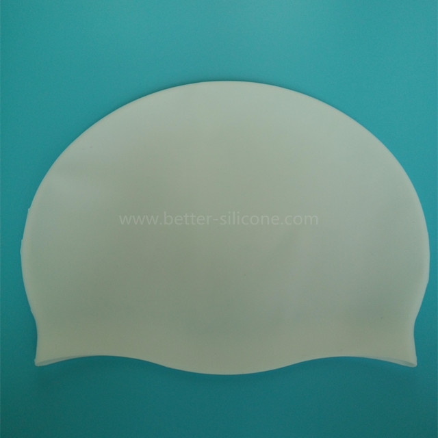 Logo Printed Silicone Swimming Cap