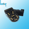 Silicone Rubber Keypad with Gold Pills
