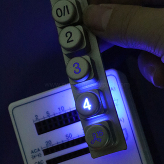 Customize Plastic Rubber Silicone Laser Carving Keypad