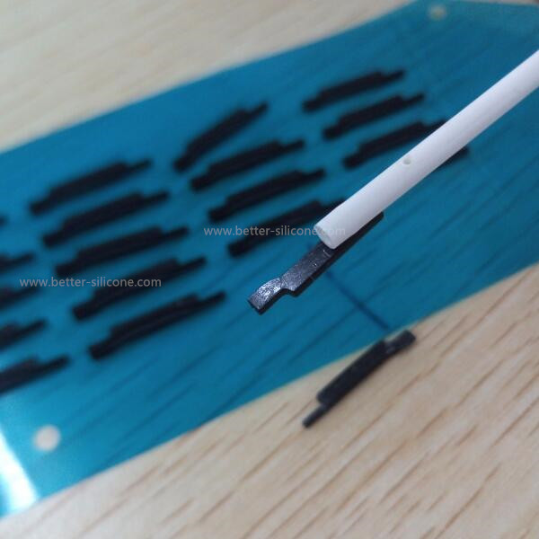  Backed Adhesive EPDM Silicone Elastomer Rubber Housing Washer