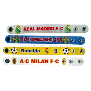  PVC Wristband with Snap