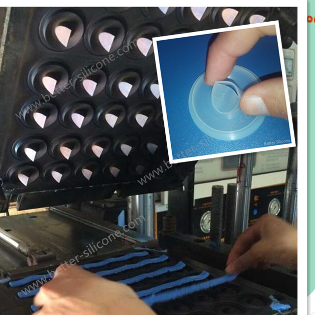 Medical Silicone Rubber Compression Moulding for Umbrella Valve