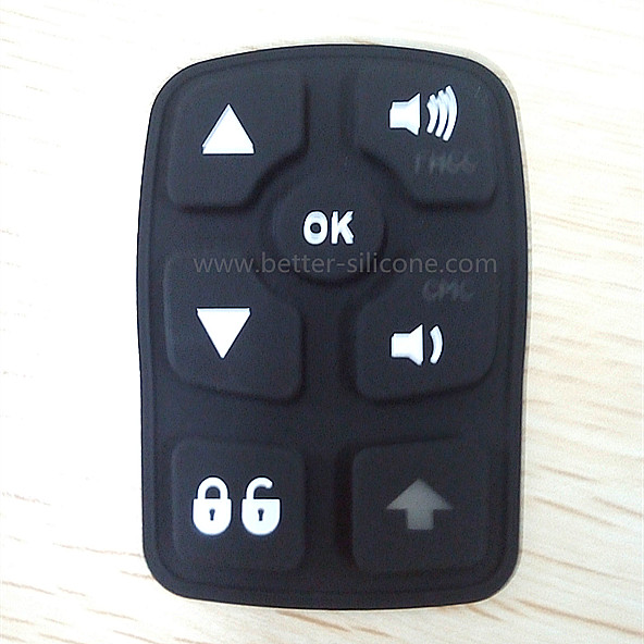 Laser Etching Silicone Rubber Switch Button