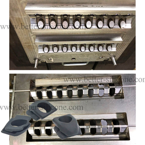 Silicone Rubber Compression Molding for Grommet