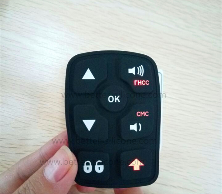 Custom Made Elastomer Rubber Silicone Laser Etching Keypad