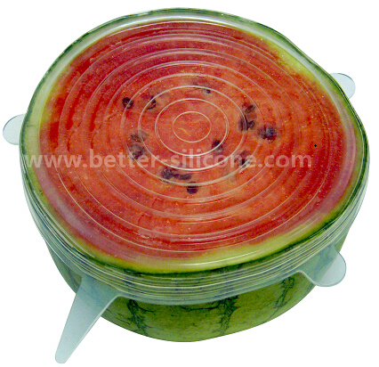 Promtion Kitchen Watermelon Silicone Fruit Cover