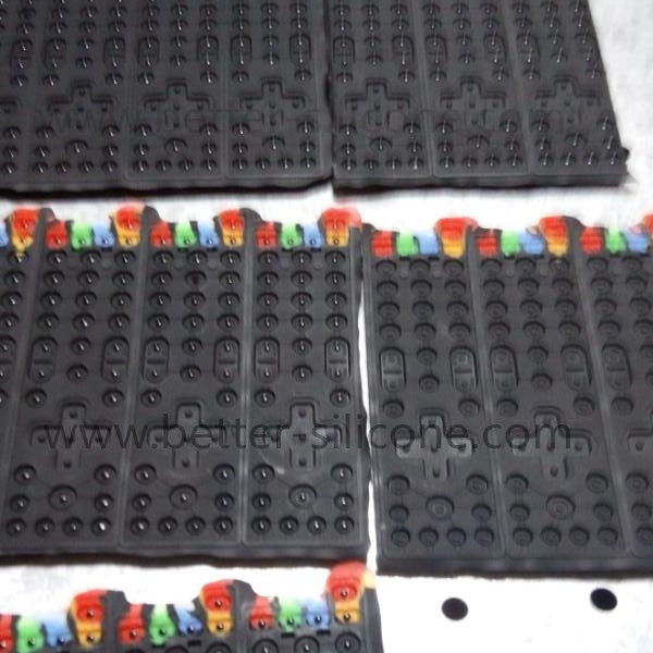 Elastomer Rubber Electrically Conduction Keypad