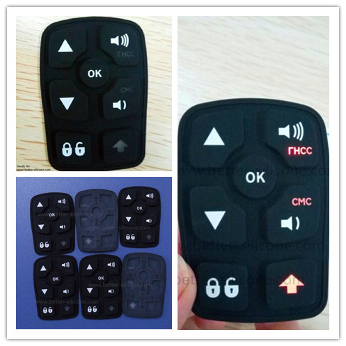 Customize Laser Etching Silicone Rubber Keypad