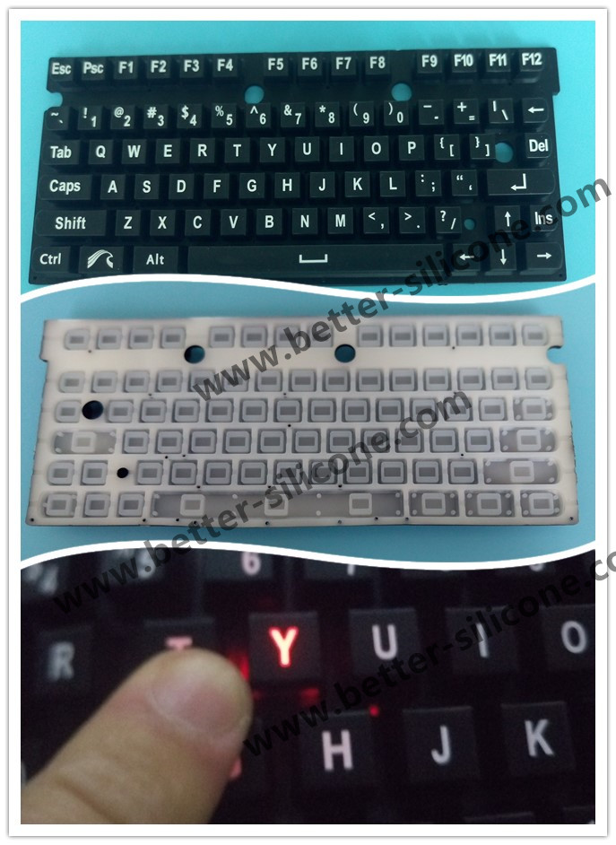 Custom Rubber Keypad Keyboard Guide from China manufacturer - Better ...