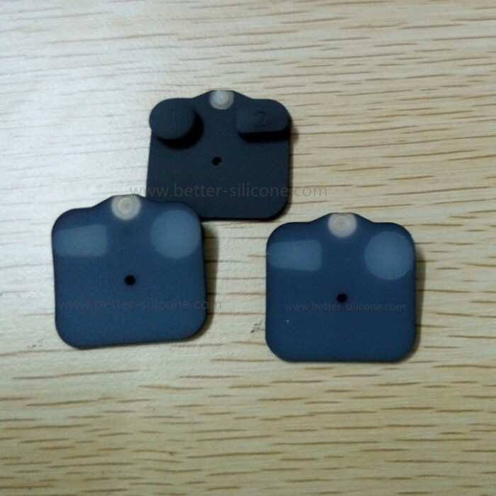 Custom Made Elastomer Rubber Silicone Laser Etching Keypad