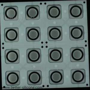 Translucent Silicone Backlit Button Pad